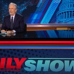 Jon Stewart returns to The Daily Show after a weekend of “AHHHHHHH”