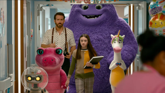 Ryan Reynolds leads a colorful brigade of imaginary creatures in IF trailer