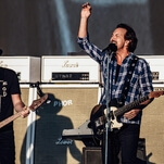 Eddie Vedder is delivering Donald Trump a message through song