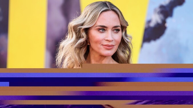 Which co-star made Emily Blunt want to throw up when they kissed?