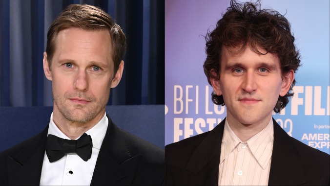 Alexander Skarsgård and Harry Melling to star in kinky, queer biker romance