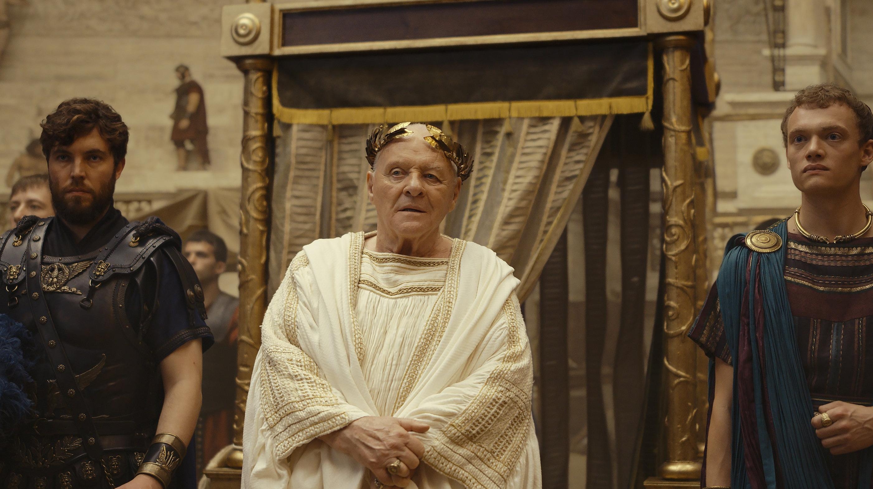 Peacock goes epic with Roland Emmerich’s Those About To Die trailer starring Anthony Hopkins