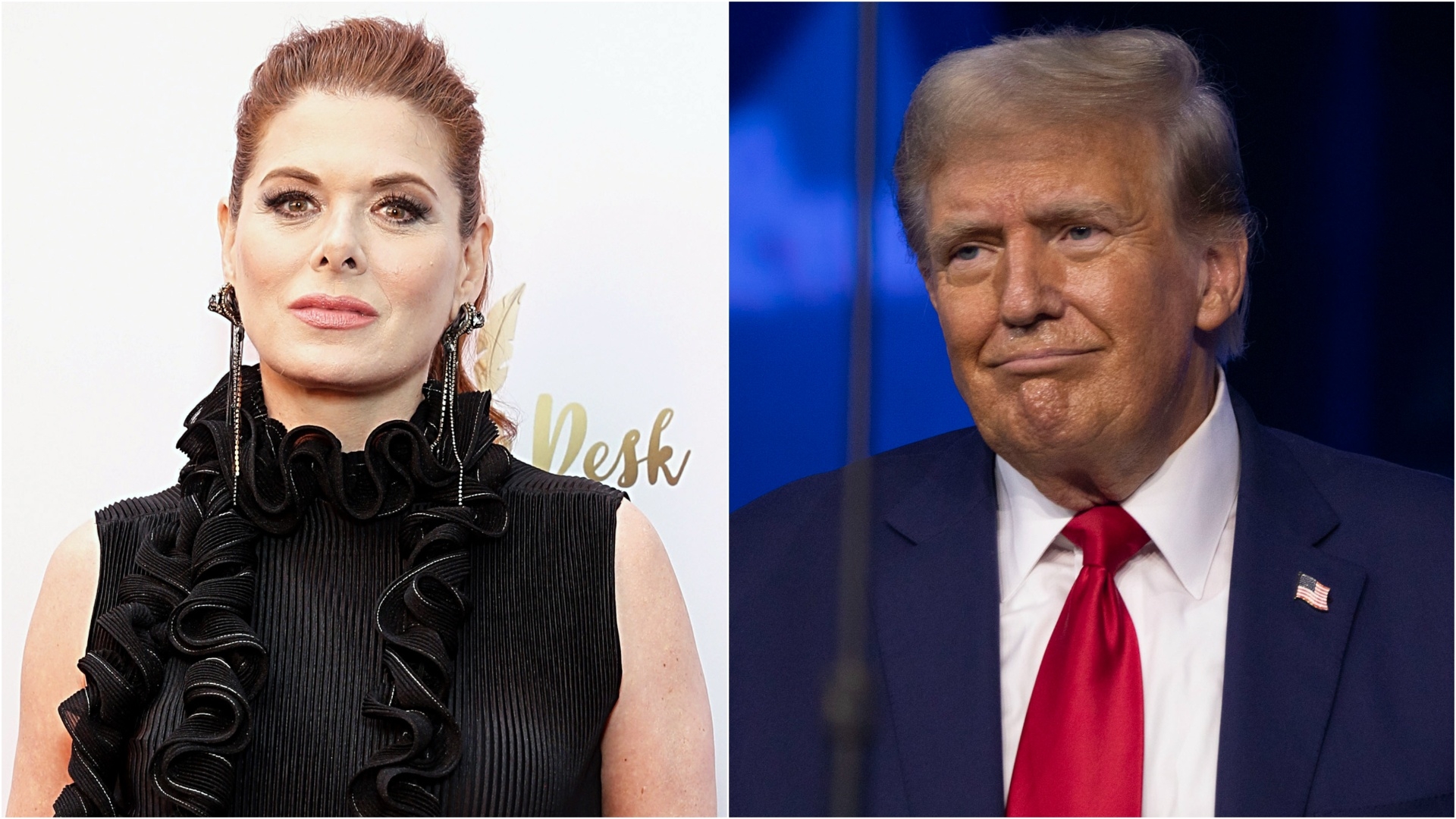 The Donald Trump-Debra Messing feud is maybe, partially, about an unrequited crush