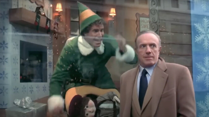 James Caan apparently went somewhat method filming Elf