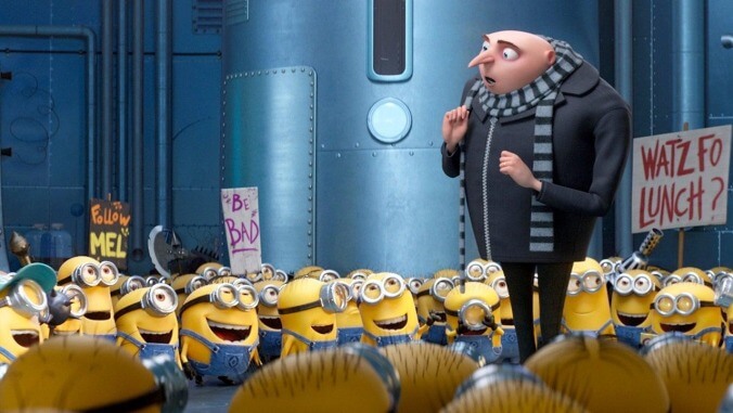 The blockbuster mediocrity of Despicable Me and its Minions dominate the made-for-iPad form