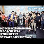 Wellington International Ukulele Orchestra covers Thin Lizzy’s “The Boys Are Back In Town”