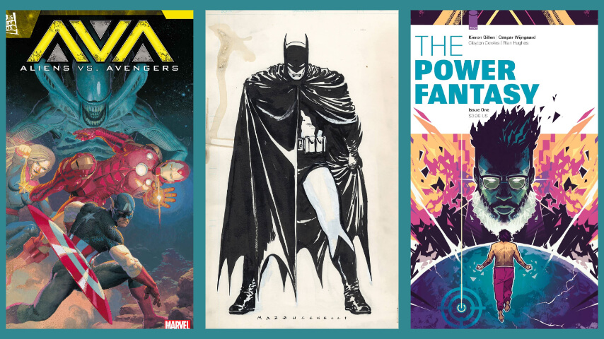 August comics preview: an Alien/Marvel crossover and a gorgeous Batman artist's edition