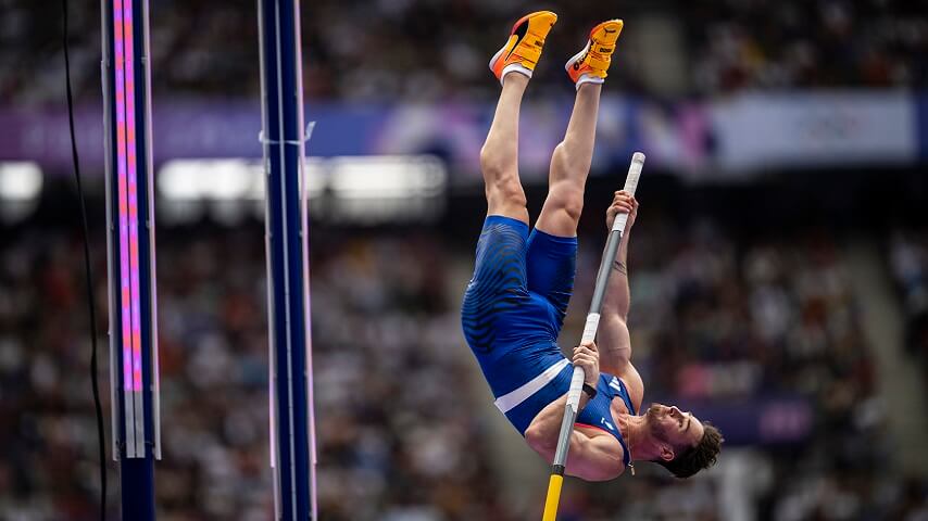 And now, a brief review of headlines about the French pole vaulter who hit the bar with his dick