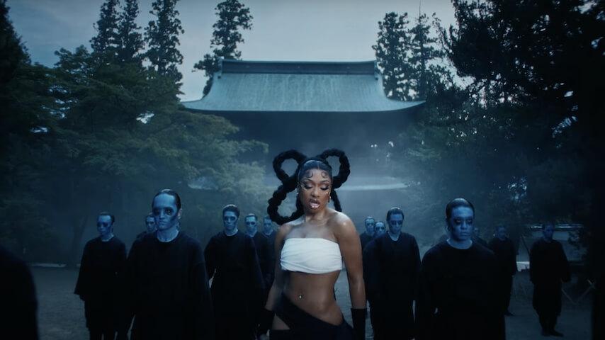 Megan Thee Stallion channels Kurosawa in new “Mamushi” video