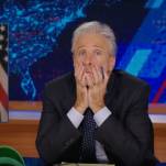 Jon Stewart is back from COVID hell to explain why Trump misses Biden so much