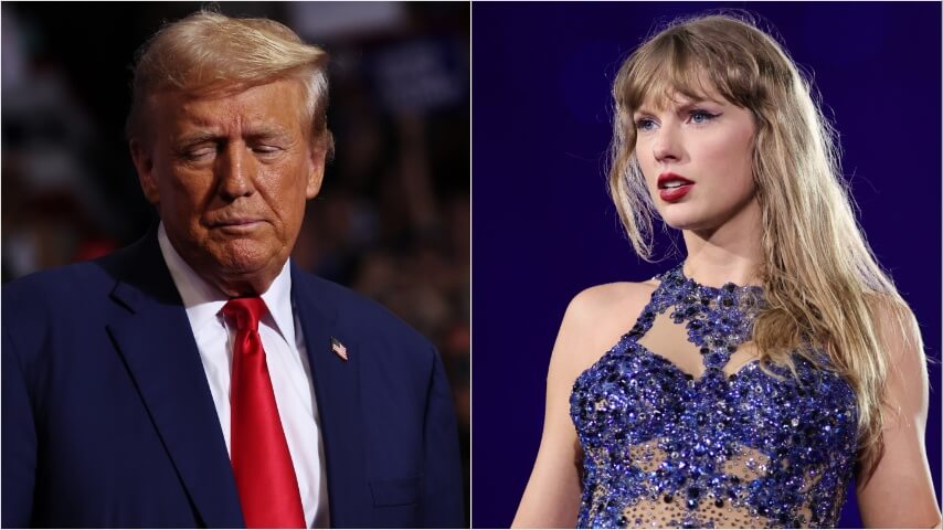 唐納德·特朗普（Donald Trump）戳了熊，開始發布泰勒·斯威夫特（Ai Taylor Swift）的認可