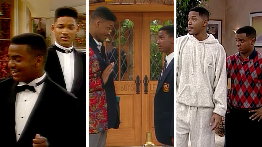 The Fresh Prince Of Bel-Air: Purposeful contrast