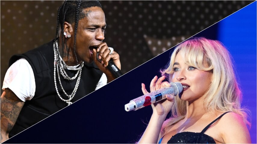 Travis Scott's team reportedly tried to dispute Sabrina Carpenter's chart victory