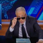 Jon Stewart lets the vomit flow and expletives fly in his post-debate analysis