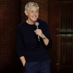 Ellen DeGeneres finds solace in her cash in trailer for final stand-up special