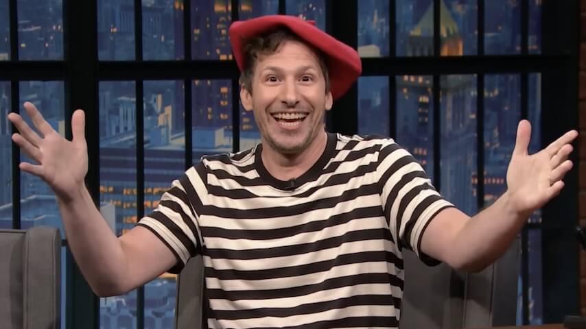 安迪·桑伯格（Andy Samberg）劫持與塞思·邁耶斯（Seth Meyers）的深夜因為他剩下的奧運會