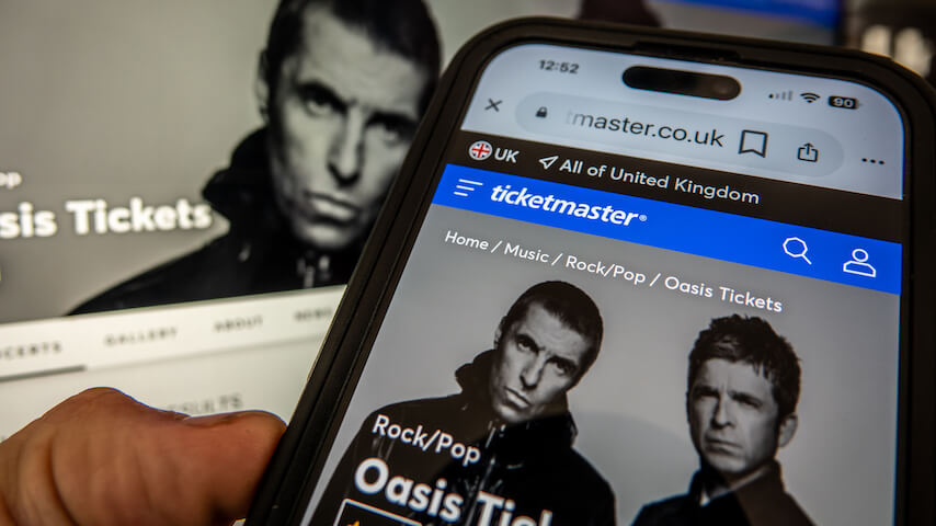 Ticketmaster暫時垃圾的隱藏垃圾費