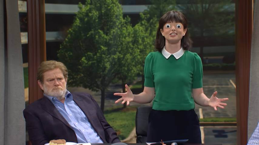 Sarah Sherman and SNL’s makeup head breakdown horrific “Googly Eyes” sketch