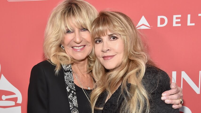 Stevie Nicks said goodbye to Christine McVie onstage because she couldn't in person