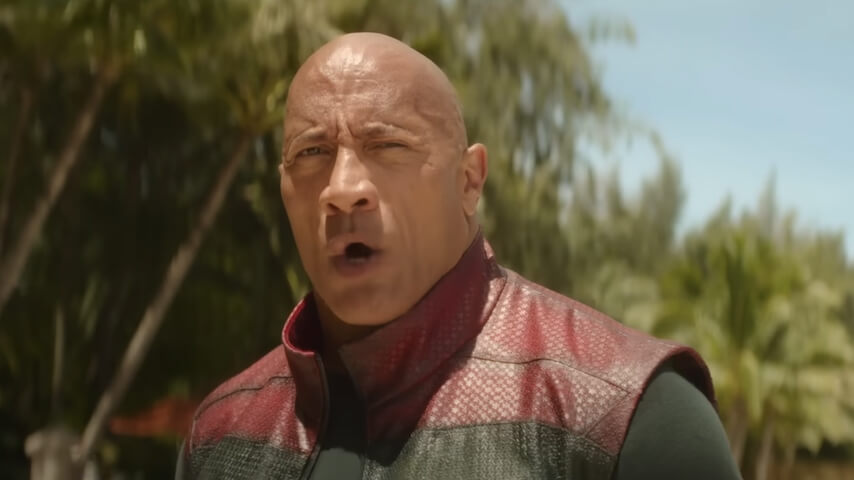 Dwayne Johnson fully cops to being late, peeing in bottles on the Red One set