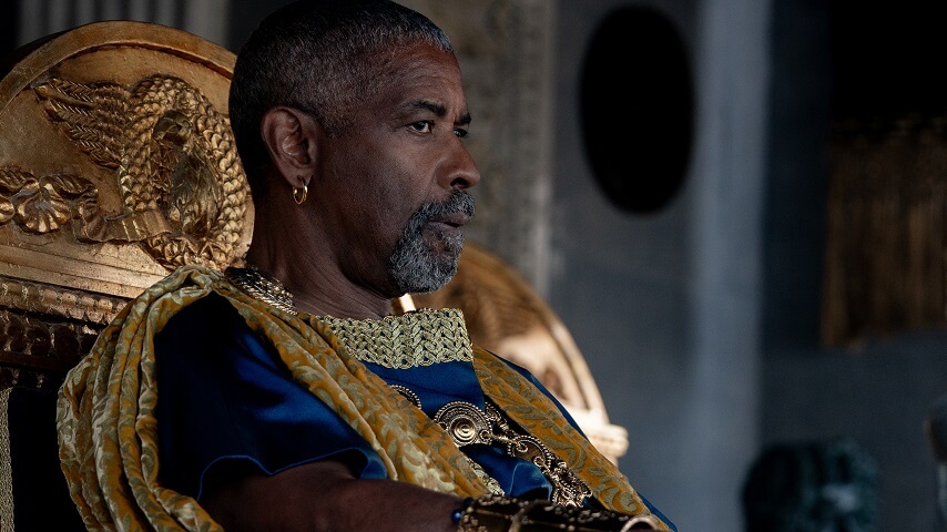 Denzel says his Gladiator II gay kiss was cut: 