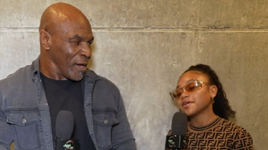 Mike Tyson reminds child reporter that she, too, will die