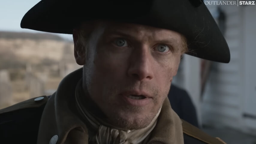 Jamie is back from the dead (and back on the run) in exclusive Outlander clip