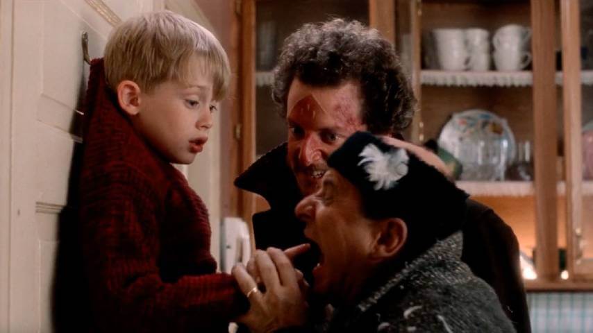 Joe Pesci kept his Wet Bandit promise and bit Macaulay Culkin during Home Alone rehearsals