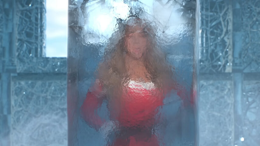 Fortnite has allegedly frozen Mariah Carey in a giant block of ice