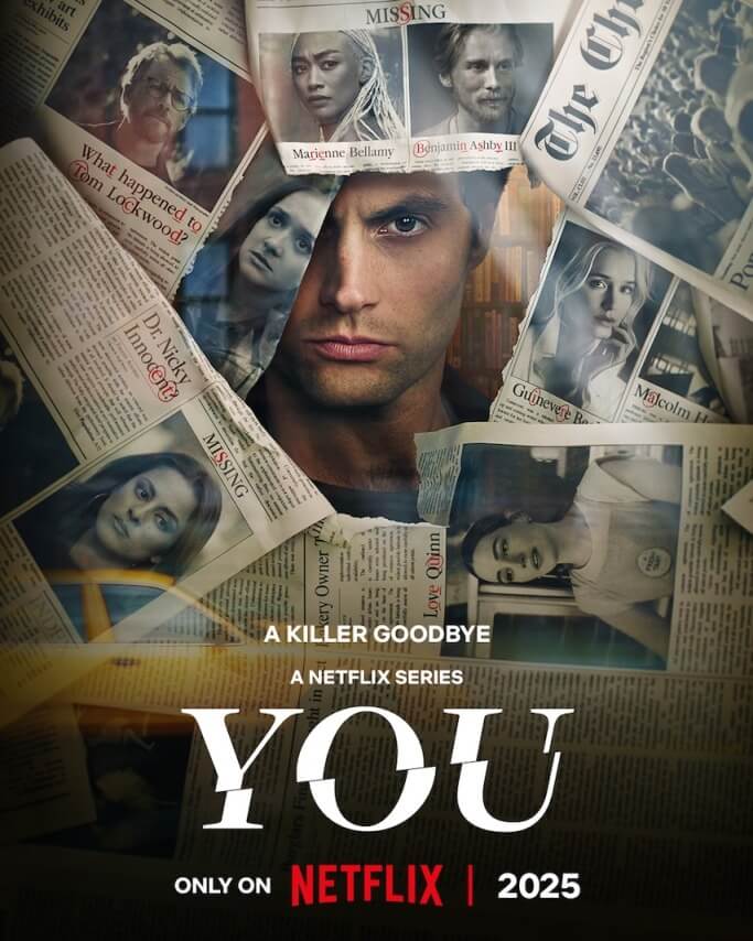 you poster with joe goldberg and lots of newspaper clippings