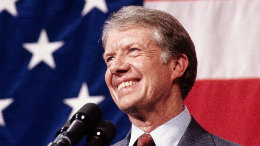 美國第39校長吉米·卡特（Jimmy Carter）死於100