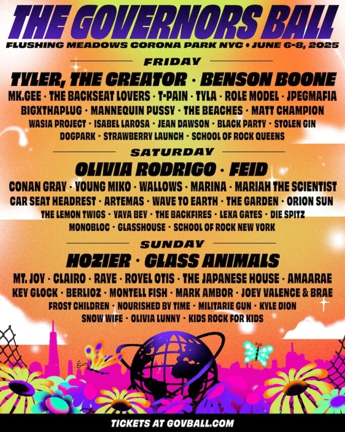 Gov Ball 2025 lineup