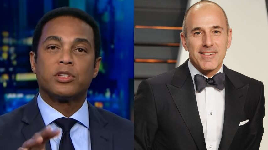 美麗的夢想家唐·檸檬（Don Lemon）認為美國已經準備好愛馬特·勞爾（Matt Lauer）