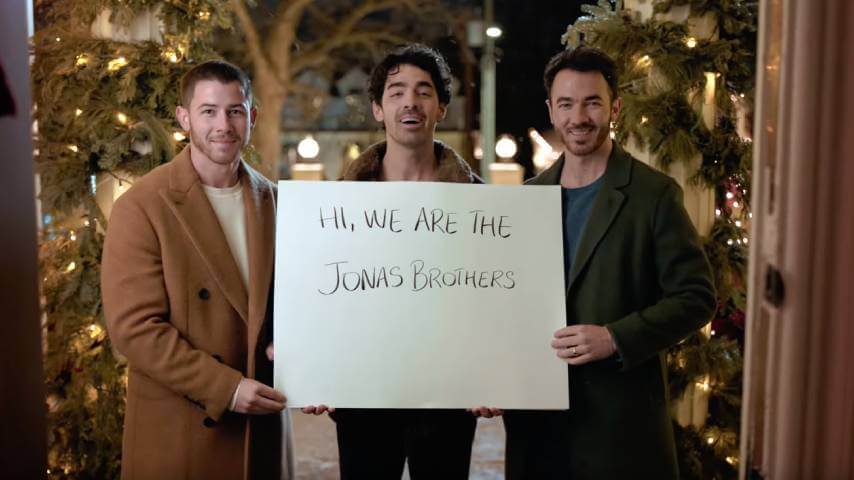 Disney has already started airing commercials for Jonas Brothers Christmas movie