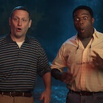 Tim Robinson and Sam Richardson didn't know Chazmo the alien that well anyway