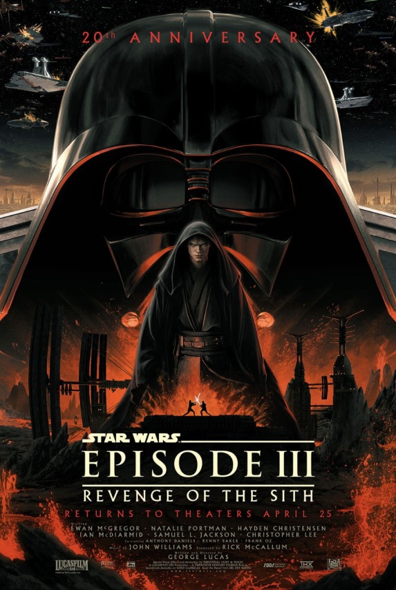 Star Wars: Episode III—Revenge of The Sith poster by Matt Ferguson