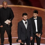 No Other Land filmmakers make call to action for Palestinians while accepting Oscar