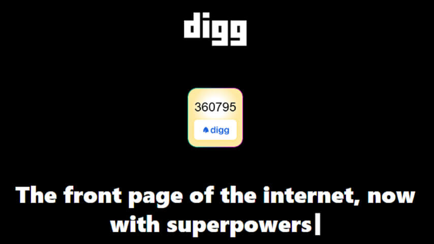 Digg is getting rebooted with 