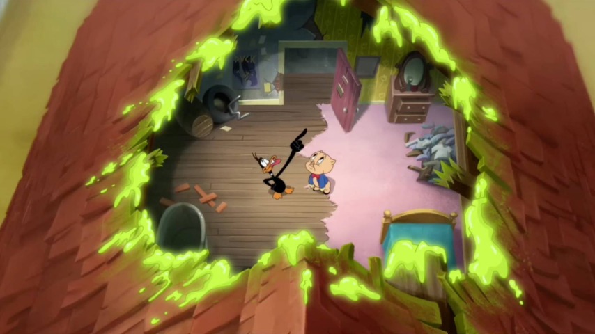 Daffy and Porky find homeownership despicable in exclusive The Day The Earth Blew Up clip