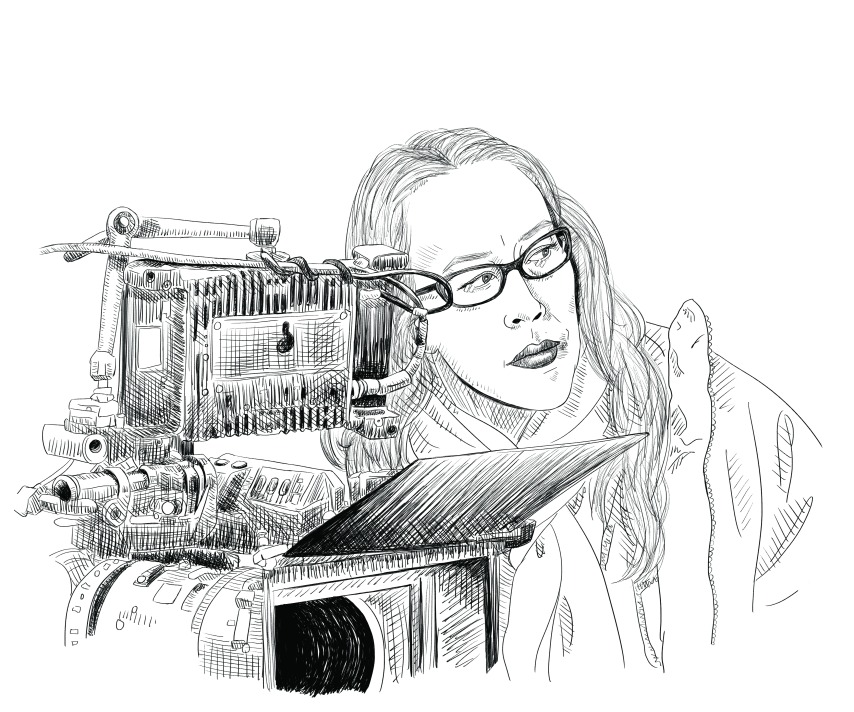Karyn Kusama, copyright Alex Kittle (From Cinema Her Way: Visionary Female Directors In Their Own Words by Marya E. Gates)
