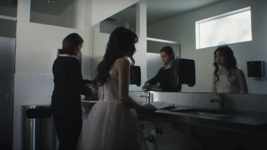 Selena Gomez visits ghosts of child actors past and future in “Younger And Hotter Than Me” video