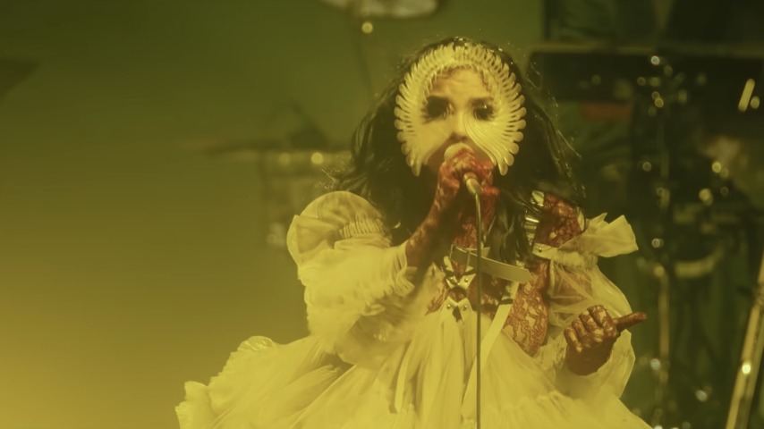Björk serves up a visual feast in Cornucopia concert film trailer