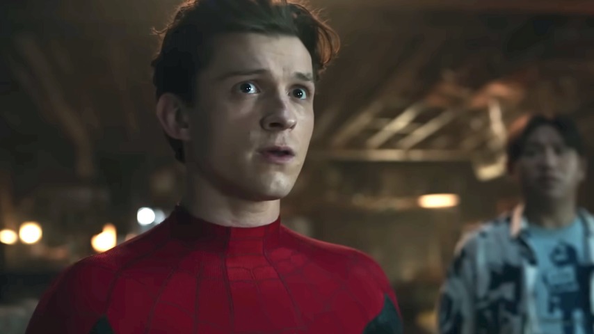 tom holland in spider-man: no way home