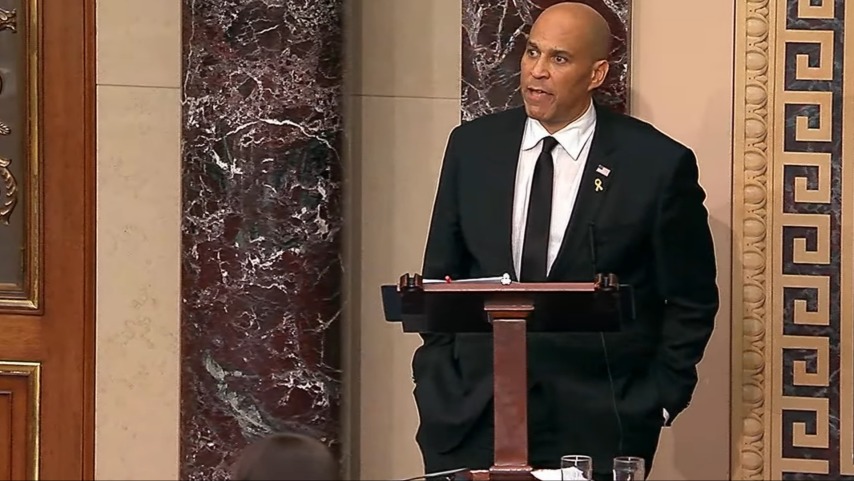 A lot of people just watched Cory Booker's record-breaking filibuster