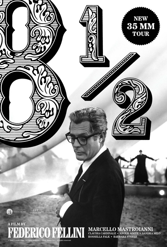 Janus Films poster 8 1/2