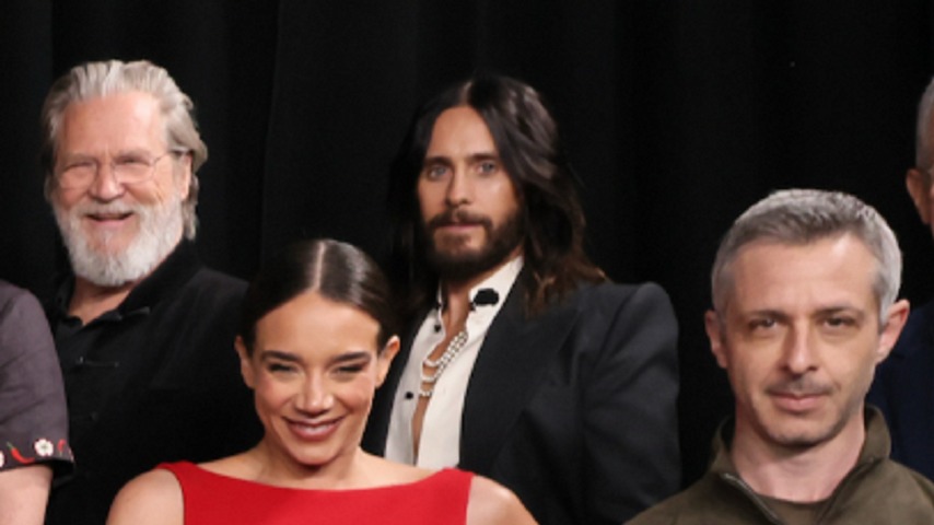 Jeff Bridges, Hannah John-Kamen, Jared Leto, Jeremy Strong, Credit: Rodin Eckenroth/Getty Images for Disney