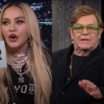 Madonna and Elton John apparently made amends at SNL this weekend