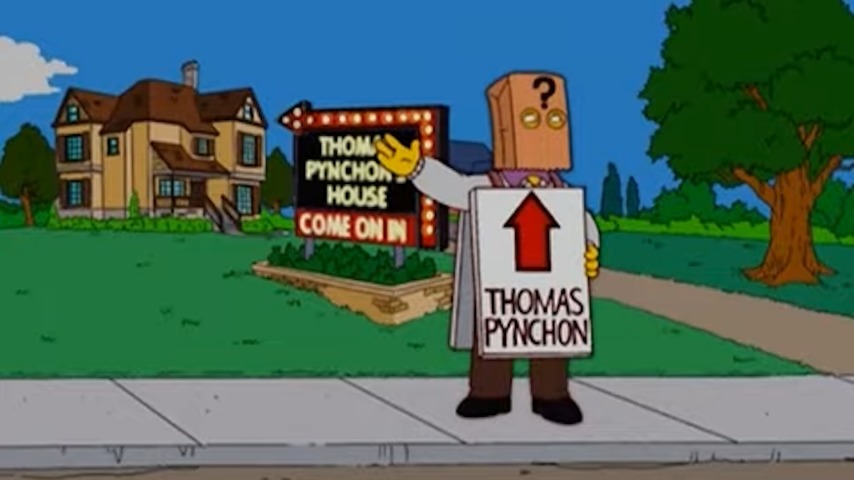 "Thomas Pynchon" on The Simpsons