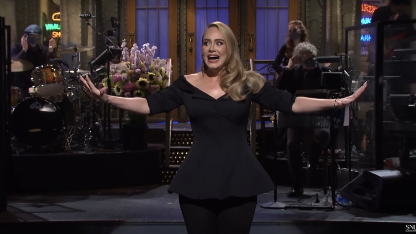 adele hosting saturday night live screenshot
