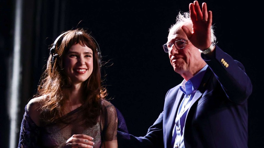 Surprise Bernie Sanders set steals show at Coachella 